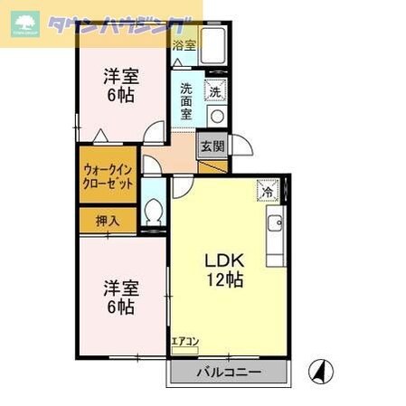 シルヴァンヒルズ　の物件間取画像